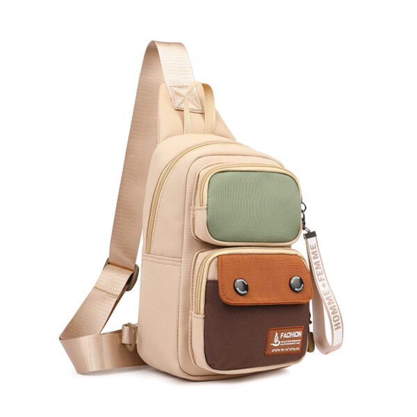 Outdoor Leisure Crossbody Multifunctional Storage Shoulder Bag - Image 3