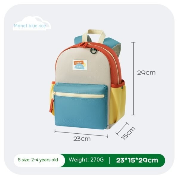 Kindergarten Backpack Children And Boys Super Light - Image 7