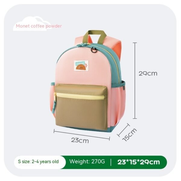 Kindergarten Backpack Children And Boys Super Light - Image 3