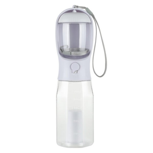 Portable Cat Dog Water Bottle Food Feeder Drinker Poop Dispenser 3 In 1 Leak-proof Multifunctional Dog Water Bottle Pet Products - Image 6