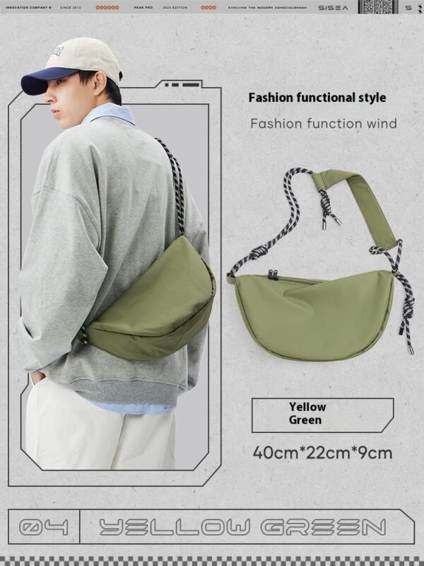Lightweight Exercise Men's Large Capacity Commuter Messenger Bag - Image 5