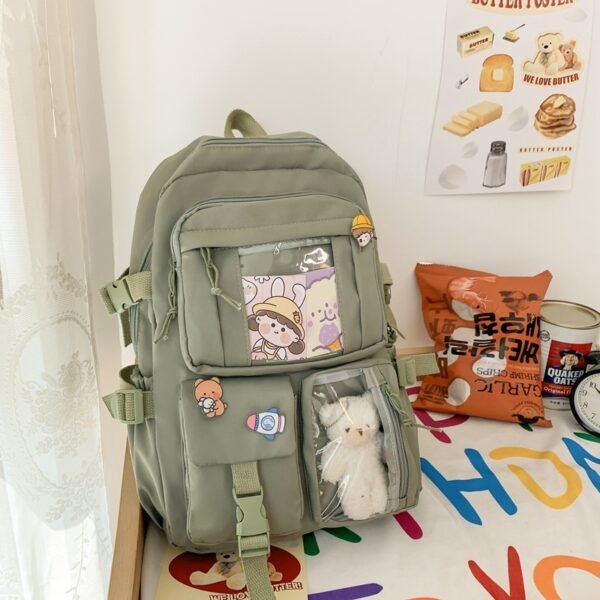 Fashion Personalized Girls' Large Capacity Backpack - Image 9