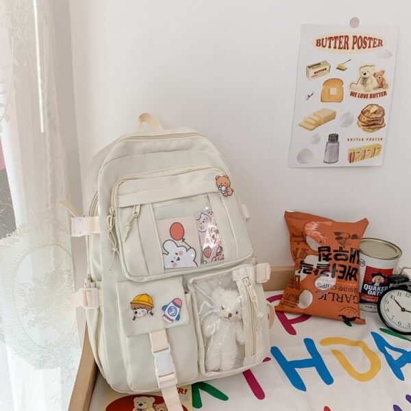 Fashion Personalized Girls' Large Capacity Backpack - Image 7