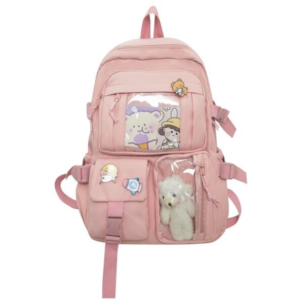 Fashion Personalized Girls' Large Capacity Backpack - Image 6