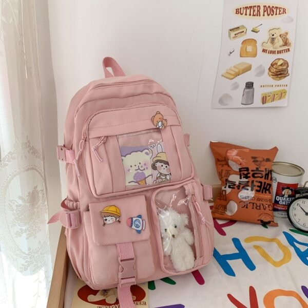 Fashion Personalized Girls' Large Capacity Backpack - Image 8