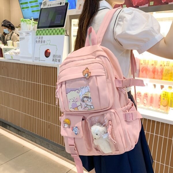 Fashion Personalized Girls' Large Capacity Backpack - Image 2