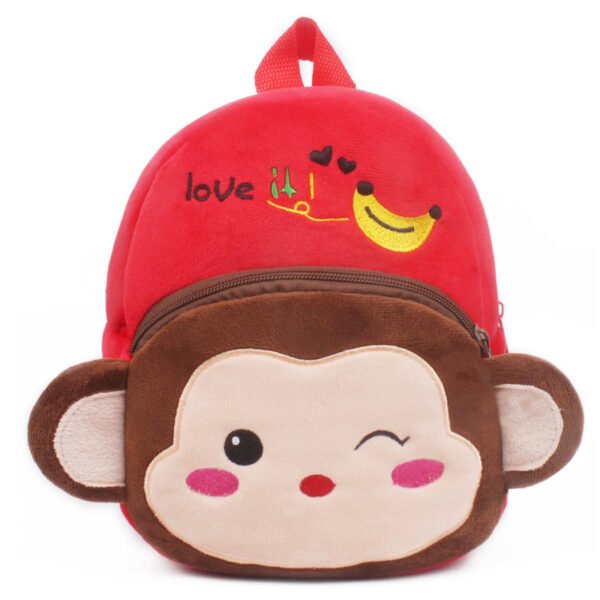 Cute Children's Plush Early Education Small Schoolbag - Image 2