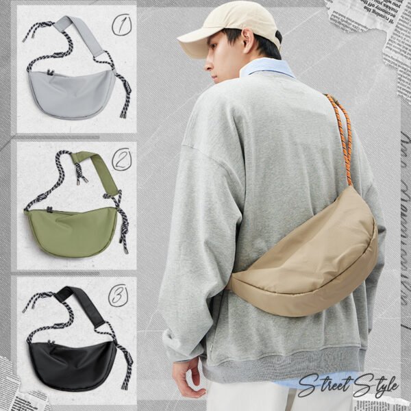 Lightweight Exercise Men's Large Capacity Commuter Messenger Bag - Image 3
