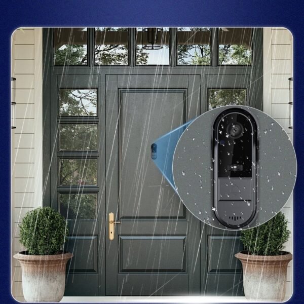 Smart Home Wireless Video Doorbell Smart Ding Dong - Image 3