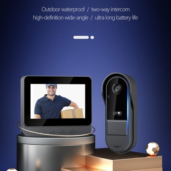 Smart Home Wireless Video Doorbell Smart Ding Dong
