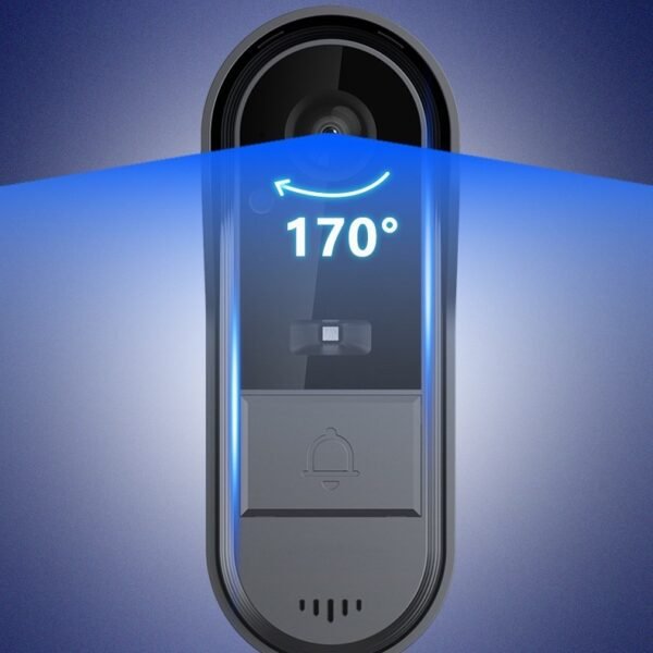 Smart Home Wireless Video Doorbell Smart Ding Dong - Image 4